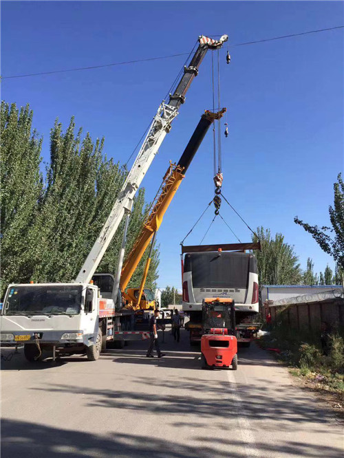 巴彦淖尔市港口集装箱搬运案例